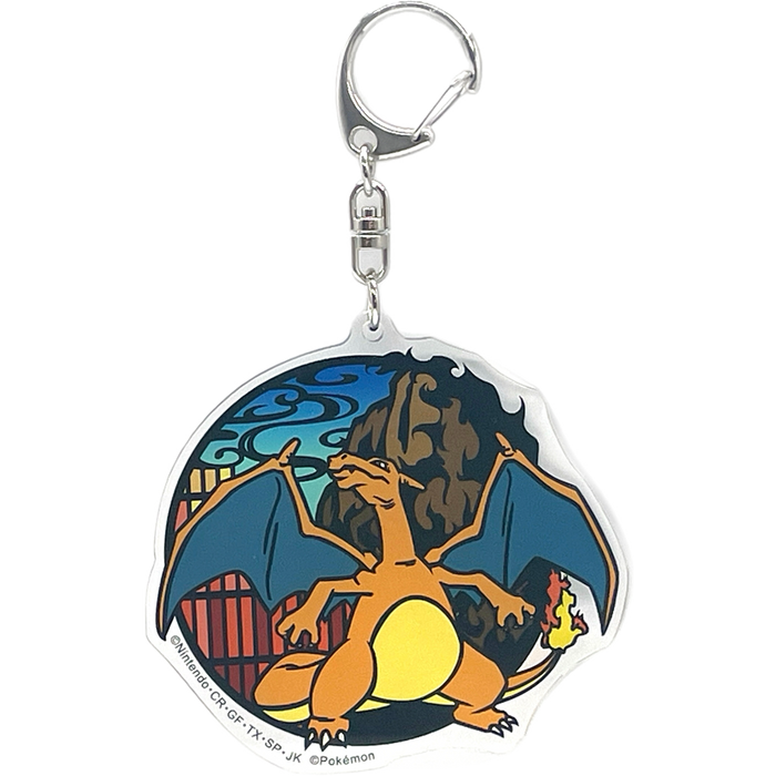Pokemon Center Japan - 0006 Charizard Acrylic Charm/Keychain