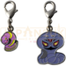 Pokemon Center Japan - 0023 / 0024 Ekans &Arbok Metal Charm/Keychain