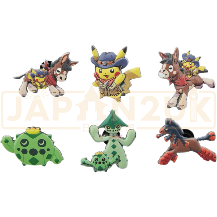 Pokemon Center Japan - 0025 + Pikachu + Run Run! Desert Metal Pin Blind Box