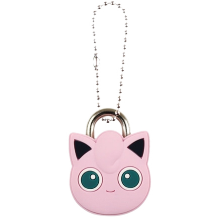 Pokemon Center Japan - 0039 Jigglypuff Padlock Charm/Keychain