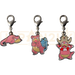 Pokemon Center Japan - 0079 / 0080 / 0199 Slowpoke, Slowbro & Slowking Metal Charm/Keychain