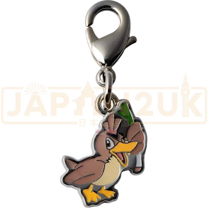 Pokemon Center Japan - 0083 Farfetch'd Metal Charm/Keychain