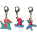 Pokemon Center Japan - 0137 / 0233 / 0474 Porygon, Porygon2 & Porygon-Z Metal Charm/Keychain