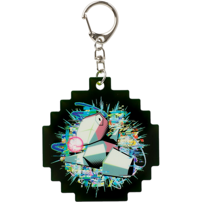 Pokemon Center Japan - 0137 Porygon Acrylic Charm/Keychain