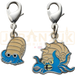 Pokemon Center Japan - 0138 / 0139 Omanyte & Omastar Metal Charm/Keychain