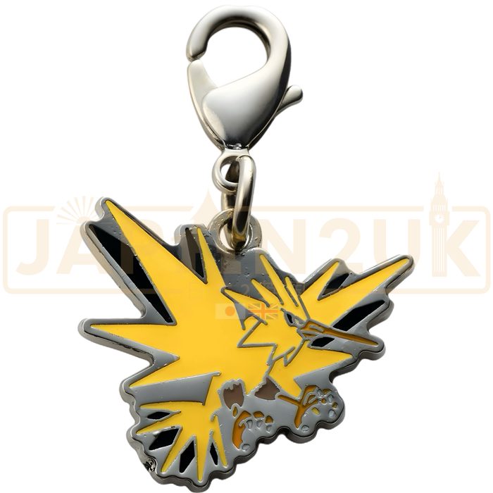 Pokemon Center Japan - 0145 Zapdos Metal Charm/Keychain
