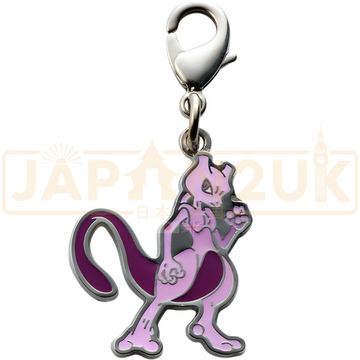 Pokemon Center Japan - 0150 Mewtwo Metal Charm/Keychain