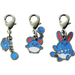 Pokemon Center Japan - 0298 / 0183 / 0184 Azurill, Marill & Azumarill Metal Charm/Keychain