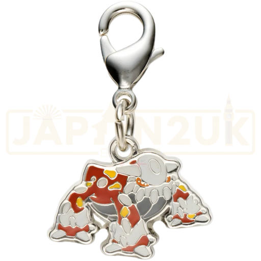 Pokemon Center Japan - 0485 Heatran Metal Charm/Keychain