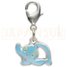 Pokemon Center Japan - 0490 Manaphy Metal Charm/Keychain