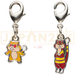 Pokemon Center Japan - 0504 / 0505 Patrat & Watchog Metal Charm/Keychain