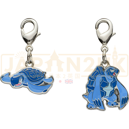 Pokemon Center Japan - 0564 / 0565 Tirtouga & Carracosta Metal Charm/Keychain