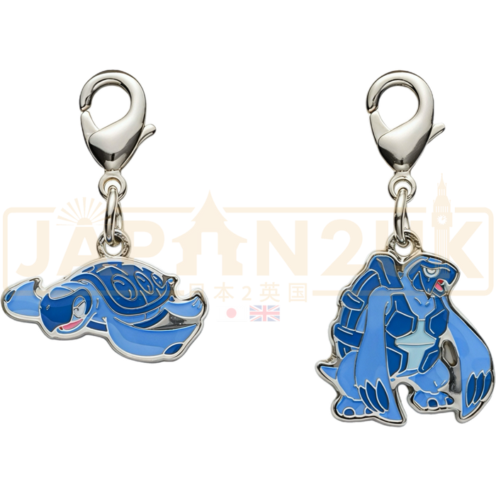 Pokemon Center Japan - 0564 / 0565 Tirtouga & Carracosta Metal Charm/Keychain