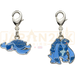 Pokemon Center Japan - 0564 / 0565 Tirtouga & Carracosta Metal Charm/Keychain