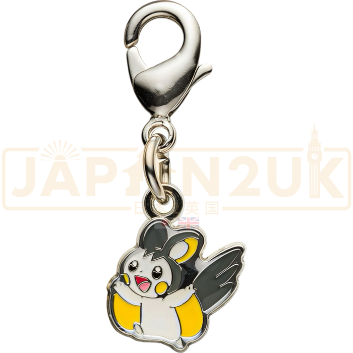 Pokemon Center Japan - 0587 Emolga Metal Charm/Keychain