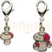 Pokemon Center Japan - 0590 / 0591 Foongus & Amoonguss Metal Charm/Keychain