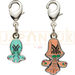 Pokemon Center Japan - 0605 / 0606 Elgyem & Beheeyem Metal Charm/Keychain