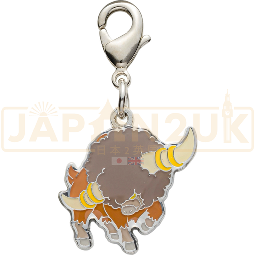 Pokemon Center Japan - 0626 Bouffalant Metal Charm/Keychain