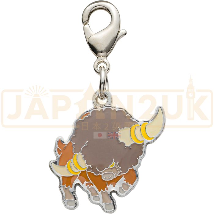 Pokemon Center Japan - 0626 Bouffalant Metal Charm/Keychain