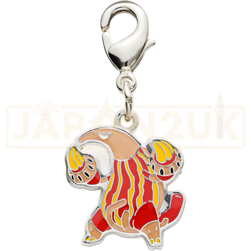 Pokemon Center Japan - 0631 Heatmor Metal Charm/Keychain