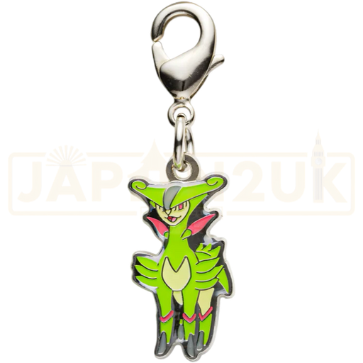 Pokemon Center Japan - 0640 Virizion Metal Charm/Keychain