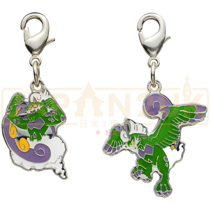 Pokemon Center Japan - 0641 Tornadus [Both Forms] Metal Charm/Keychain