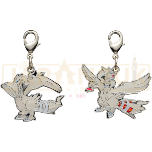 Pokemon Center Japan - 0643 Reshiram (Both Forms) Metal Charm/Keychain