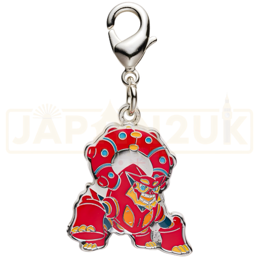 Pokemon Center Japan - 0721 Volcanion Metal Charm/Keychain