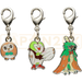 Pokemon Center Japan - 0722 / 0723 / 0724  Rowlet, Dartrix & Decidueye Metal Charm/Keychain