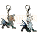 Pokemon Center Japan - 0772 / 0773 Type: Null & Silvally Metal Charm/Keychain