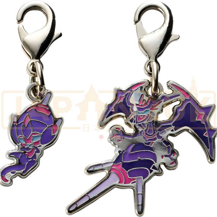 Pokemon Center Japan - 0803 / 0804 Poipole & Naganadel Metal Charm/Keychain