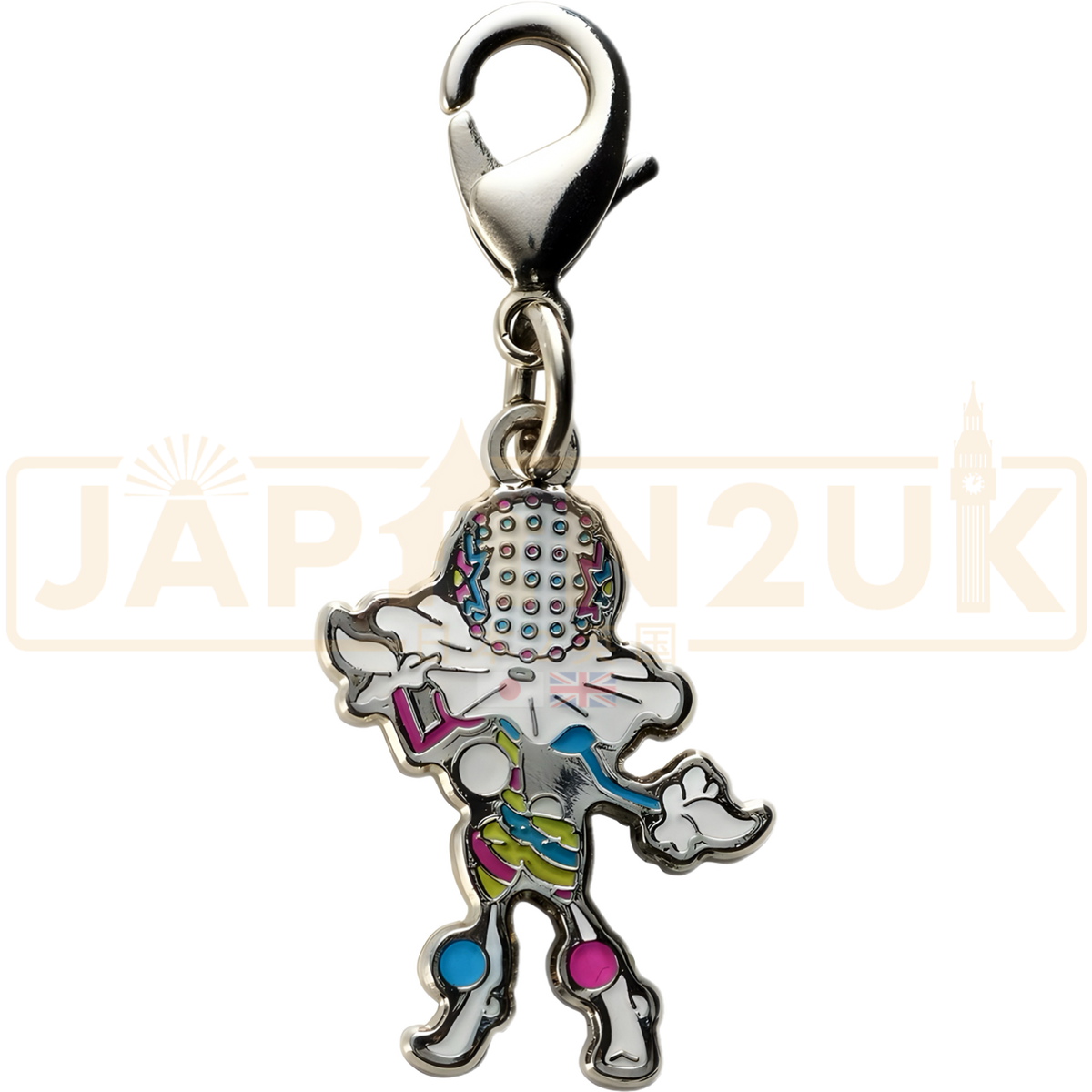 Pokemon Center Japan - 0806 Blacephalon Metal Charm/Keychain