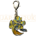 Pokemon Center Japan - 0807 Zeraora Metal Charm/Keychain