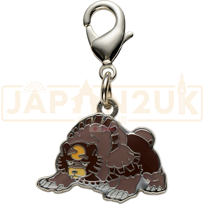 Pokemon Center Japan - 0901 Ursaluna Metal Charm/Keychain