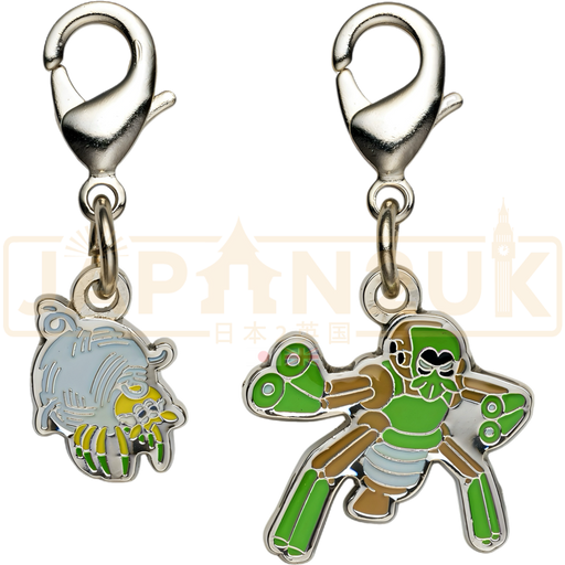 Pokemon Center Japan - 0917 / 0918 Tarountula & Spidops Metal Charm/Keychain