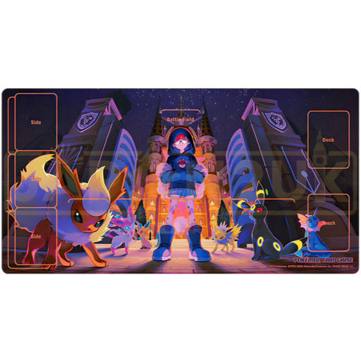 Pokemon Center Japan - Cassiopeia & Eeveelutions Playmat