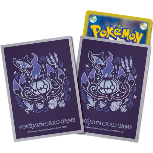 Pokemon Center Japan - Chandelure, Litwick & Lampent Ver.2 Pro Card Sleeves Pack