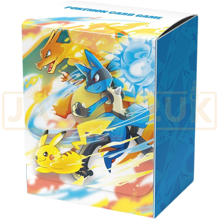 Pokemon Center Japan - Charizard, Pikachu & Lucario Battle Start! Deck Case