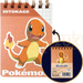 Pokemon Center Japan - Charmander A7 Mini Ring Memo Notepad
