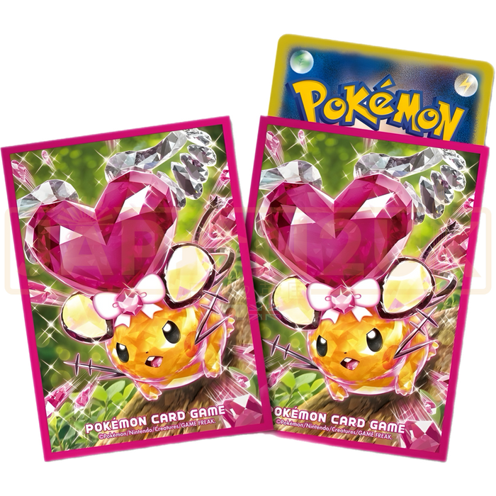 Pokemon Center Japan - Dedenne Terastal Card Sleeves Pack