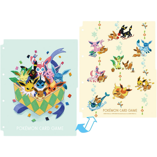 Pokemon Center Japan - Eevee Evolutions Binder Refill Pages Pack