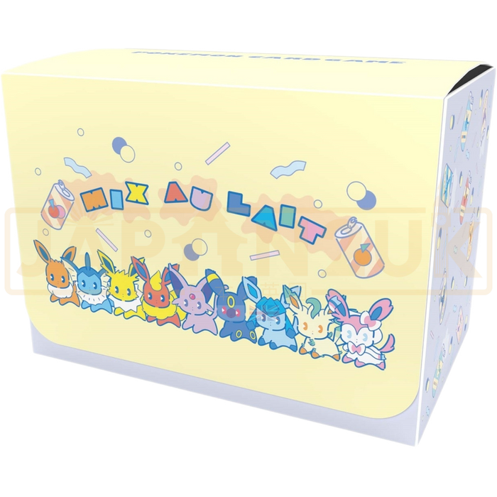 Pokemon Center Japan - Eeveelutions Mix Au Lait Deck Case