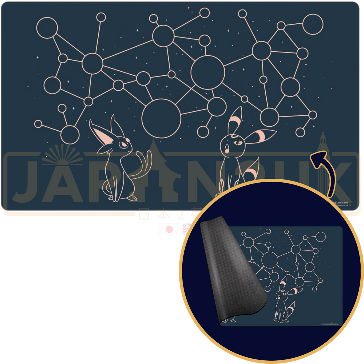 Pokemon Center Japan - Espeon & Umbreon Starry Constellations