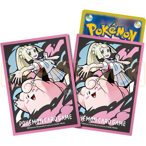 Pokemon Center Japan - Lillie & Clefairy Ver. 2  Card Sleeves Pack