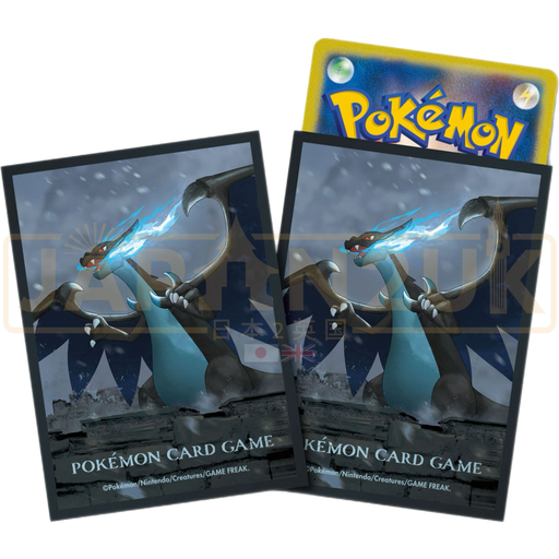 Pokemon Center Japan - Mega Charizard X Castle Card Sleeves Pack