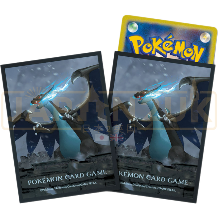 Pokemon Center Japan - Mega Charizard X Castle Card Sleeves Pack