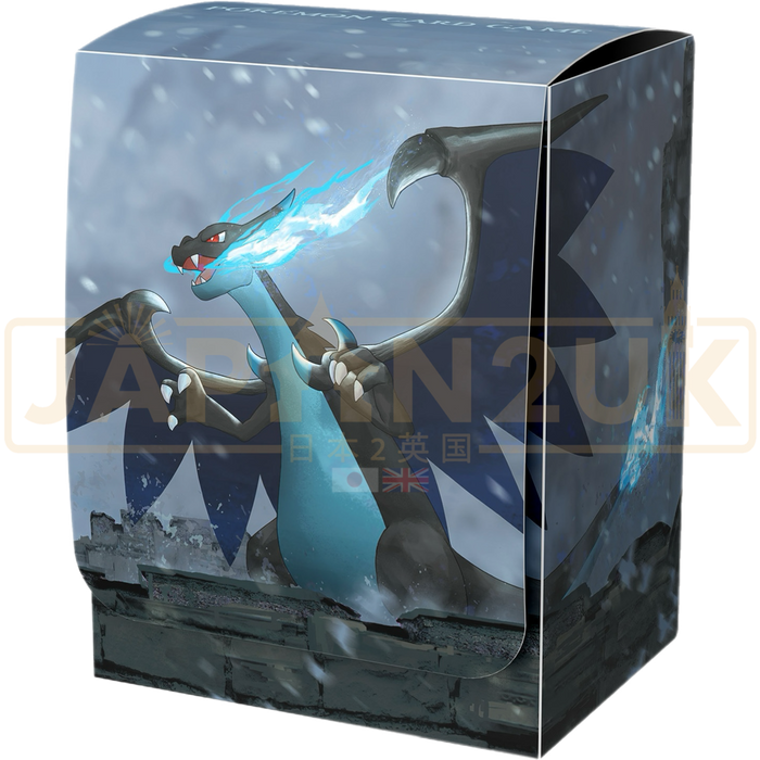Pokemon Center Japan - Mega Charizard X Castle Deck Case