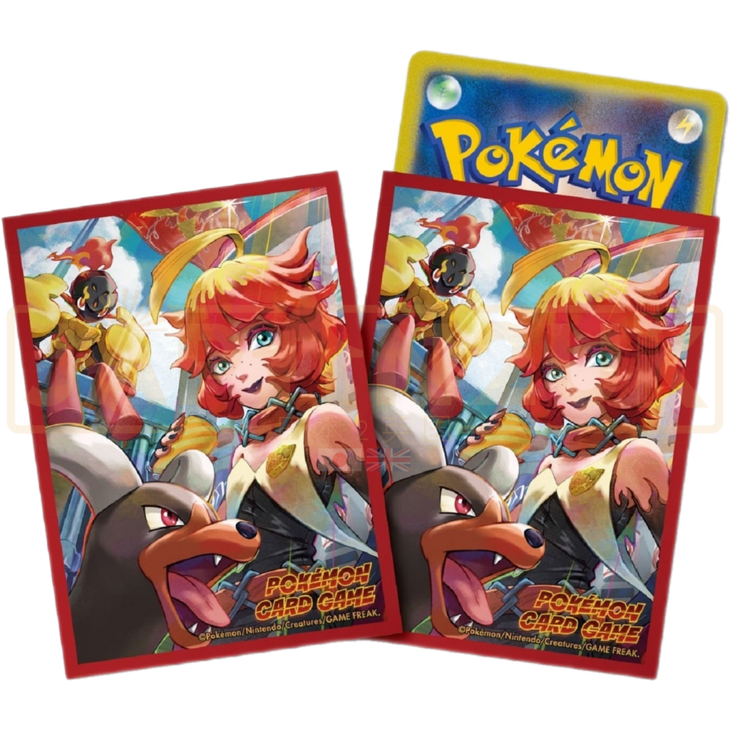 Pokemon Center Japan - Mela, Houndoom & Armarouge Sleeves Pack Japan2UK Pokemon Center Japan - Mela, Houndoom & Armarouge Sleeves Pack Japan2UK