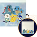 Pokemon Center Japan - Mini Memo C Pikachu & Water Type Memo Notepad