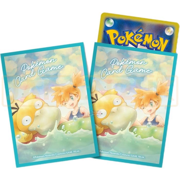 Pokemon Center Japan - Misty & Psyduck Card Sleeves Pack
